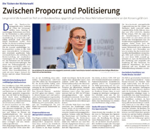 Mehr über den Artikel erfahren Artikel für „Das Parlament“